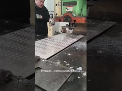 Aluminium Zwarte Kleur Anti-Slip Griet Uitstekende weerbestandheid