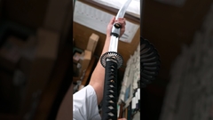Het proces van meer dan 3.000 Japanse iaido zwaarden per jaar#Japan #handwerk #shorts #short #proces
