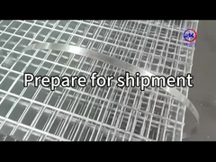 Gelaste roosters van roestvrij staal 1000x6000 mm voor industriële platforms