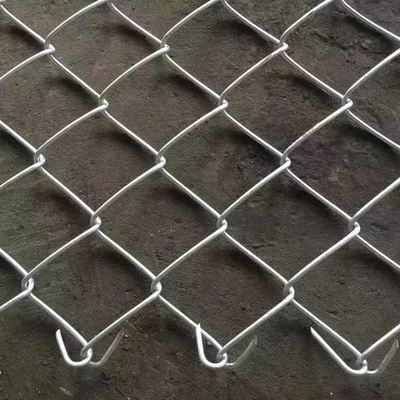 Galvanized Chain Link Fence with Powder Coated Finish
