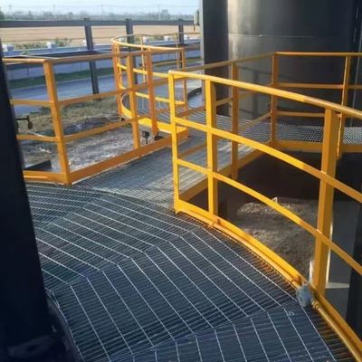 Galvanized Steel Grating 25x3mm to 50x3mm Custom Sizes