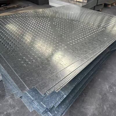 Perforated Metal Plate with Fine Performance and Custom Specs for Construction, Aerospace and Environmental Protection