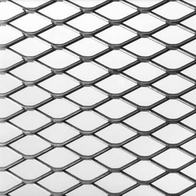 Low Carbon Steel Flattened Expanded Metal Mesh 4x8 25mm Thickness