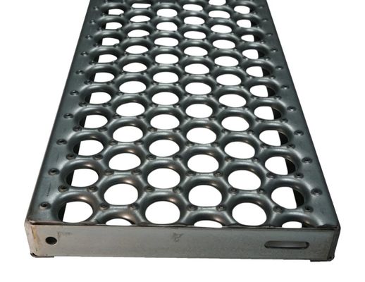 Roestvrij staal of Aluminium Geperforeerd de Greepgrating van Perf O