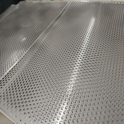 Anti-slip Hexagonale gat geperforeerde metaalplaat met verschillende diafragma groottes en Custom OEM service