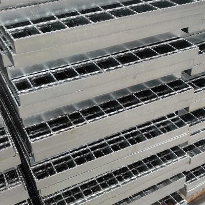 Zware staal vloer dekroet met machine druk gelast 30 mm platte balk lager pitch