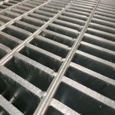 45 mm rechthoekige staalrooster met anti-slip
