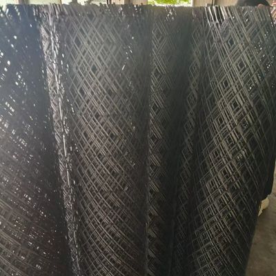 Zware galvaniseerde platte aluminiumplaat uitgebreid metalen draadnet met 1,5 mm en beveiligingsschroeven