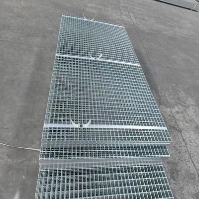 30 mm Pitch anti roest stalen rooster Helder oppervlak glad Gesweisd