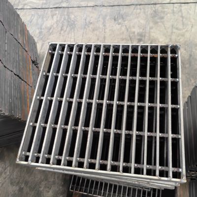 30 mm x 30 mm stalen roosterplaat met glad oppervlak voor industriële toepassingen