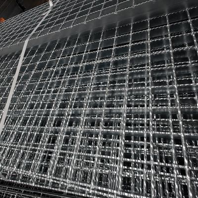 1 inch Bar Spacing Aluminium Grate Walkway binnen 3000mm Lengte