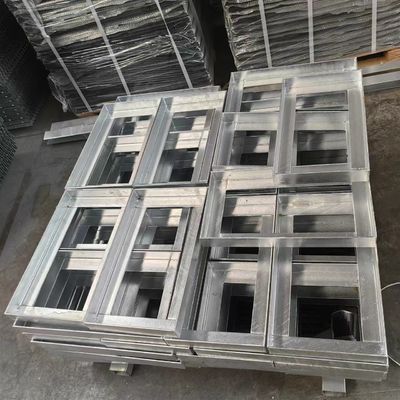 30 mm x 30 mm Pitch 3 mm Steel Grating met gegalvaniseerd oppervlak