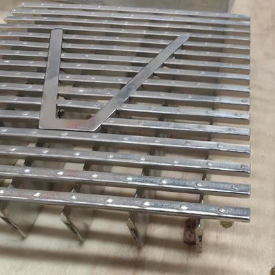 30 mm dragende staalroosters voor industriële vloerbedekking