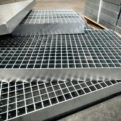 Moderne Hot Dip gegalvaniseerd stalen rooster met machine druk lassen en 30 mm lager bar pitch