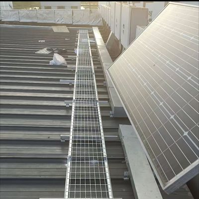 Machinespanning gelast plat staal rooster bar Mesh glad