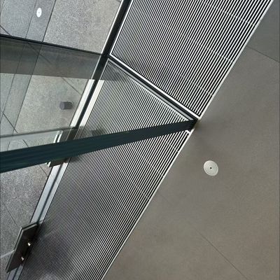 5 mm dikke staaf Aluminium staaf rooster met 40 mm lagerstaaf hoogte en anodiserend oppervlak