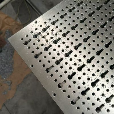 Stainless Steel Perforated Metal Plate 0.5mm Hexagonal Hole Pattern