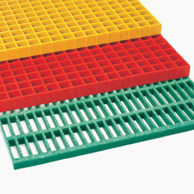 Aanpasbare glasvezel roosterpanelen Gevormd 1000m2 Techniek