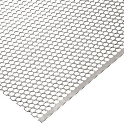 0.3MM Dikte 1220X2440mm Geperforeerde Metaalplaat voor Luide Decoratieve Sprekersdoos